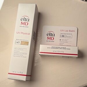 EltaMD Skincare UV Physical and Lip Balm Set - Dermatologist recommended